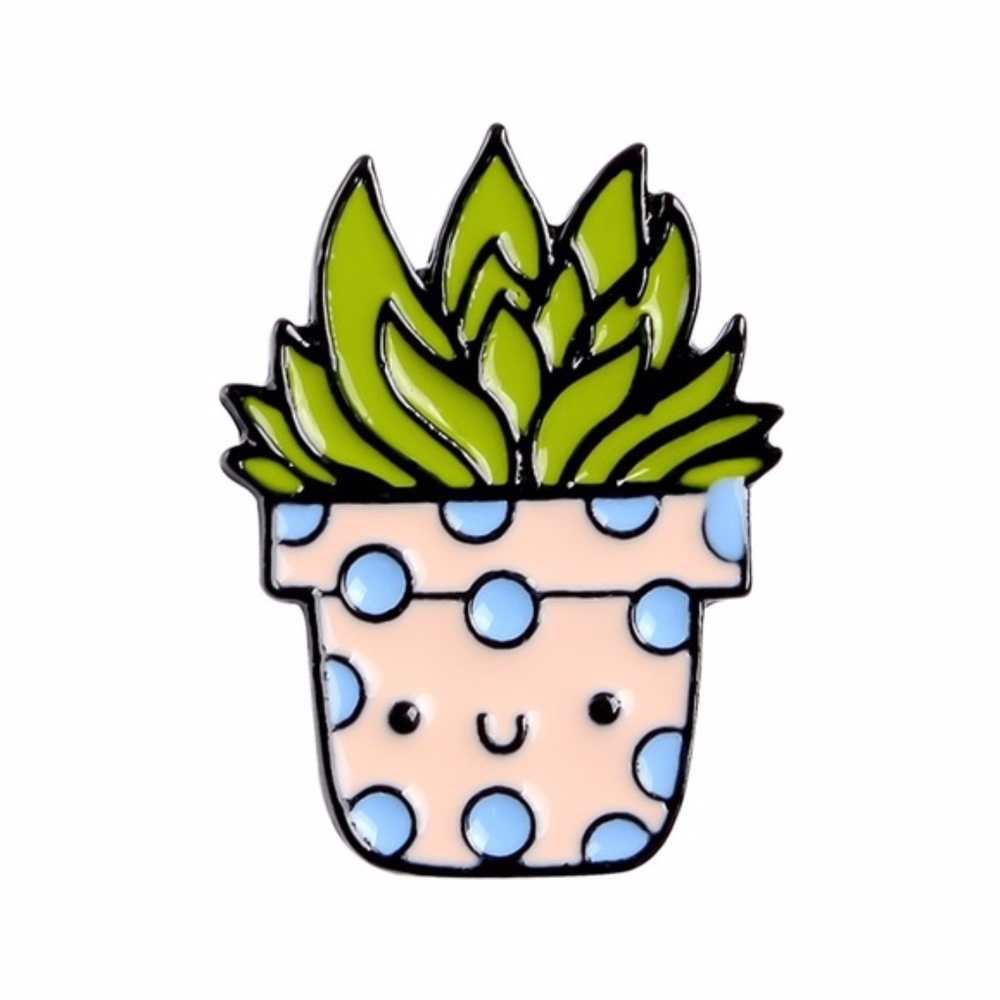 Aloe lapel pin